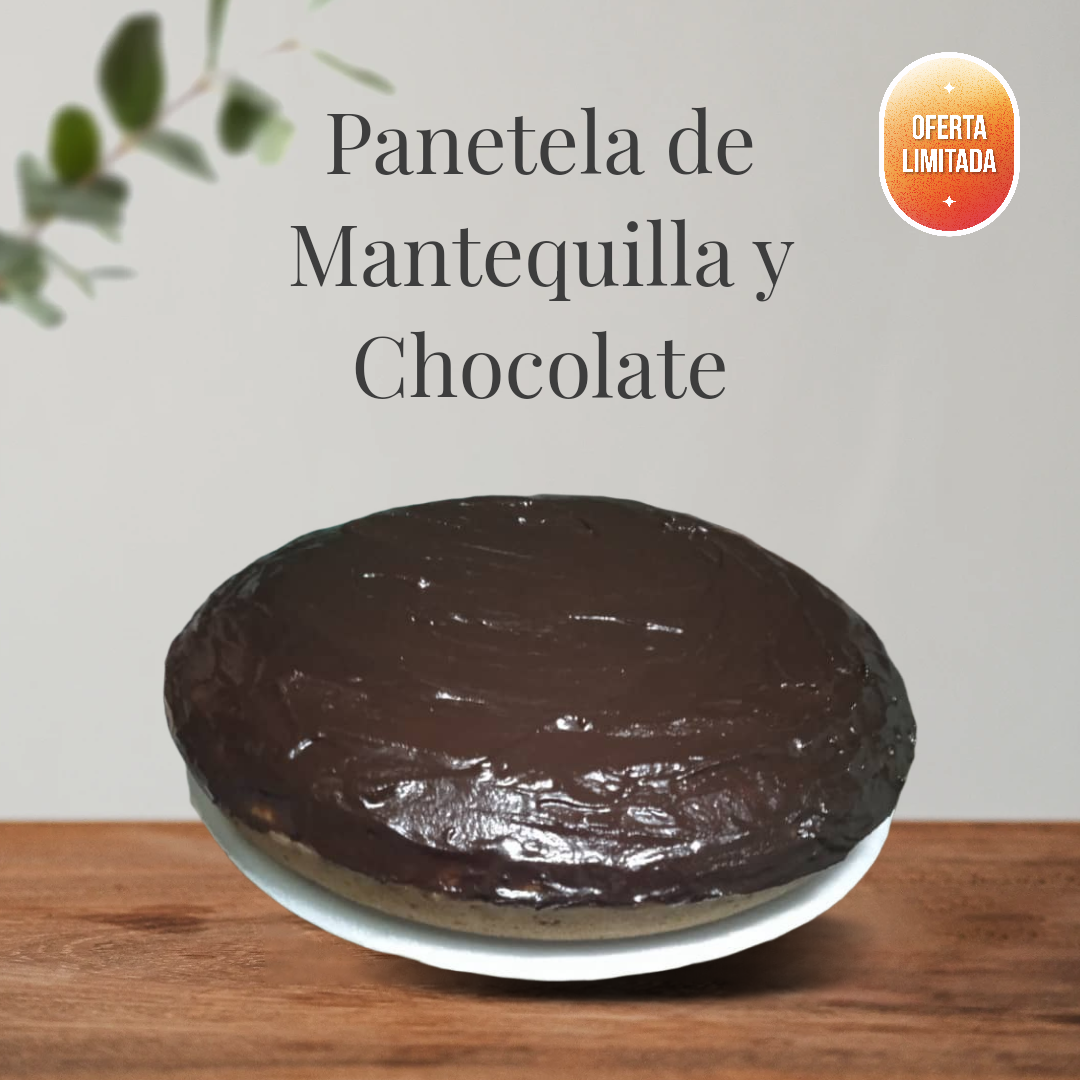 Panetela de Mantequilla y chocolate