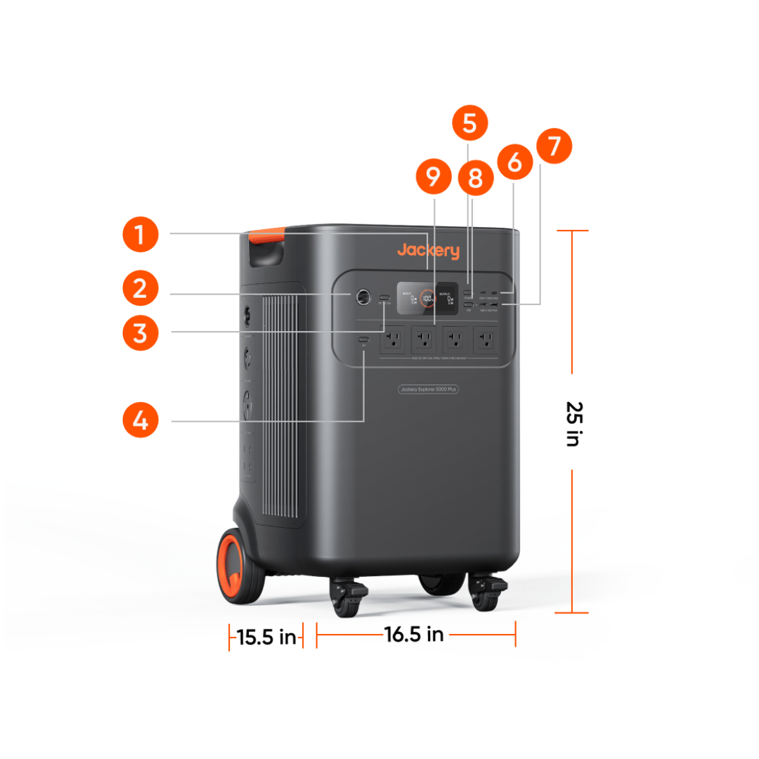Jackery Explorer 5000 plus - Imagen 2