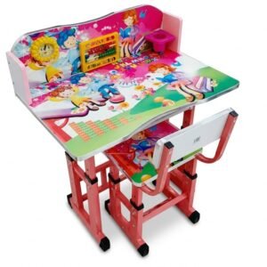 Set de escritorio y silla infantil ajustable